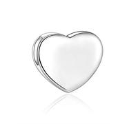 Candyfancy Love Heart Pendants 925 Sterling Silver Necklaces Jewelry for Women Girls