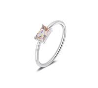 Candyfancy Personalized Birthstone Ring - Unique Jewelry for Every Month with CZ Gemstone Ring, Perfect Birthday, Anniversary, Mothers Birthday Gift Nov(Citrine) Size N