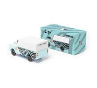 CandyLab Candycar Mini Zebra Drifter Wooden Vehicle
