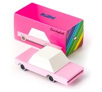 CandyLab Candycar Pink Wooden Vehicle