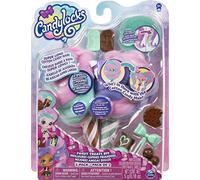 Candylocks BFF 2-Pack, Mint Choco Chick and Choco Lisa, Scented Collectible Dolls with Accessories