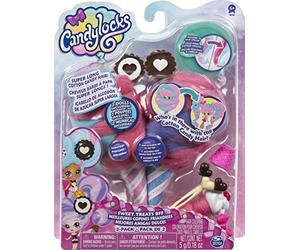 Candylocks Sweet Treats BFF 2-Pack, Cora Crème and Charli Chip, Scented Collectible Dolls with Accessories