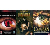 Candyman Complete Movies Trilogy Film DVD Collection [3 Discs] Part 1, Part 2: Farewell to the Flesh, Part 3: Day of the Dead + Extras