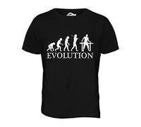 Candymix - Dj Evolution of Man - Mens T Shirt Top T-Shirt, Size 2X-Large, Colour Black