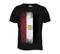 Candymix - Egypt Faded Flag - Mens T Shirt Top T-Shirt, Size Medium, Colour Black