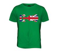 Candymix - Great British F1 - Mens T Shirt Top T-Shirt, Size Medium, Colour Irish Green