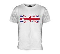 Candymix - Great British F1 - Mens T Shirt Top T-Shirt, Size Small, Colour White