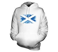 Candymix - Scotland Distressed Flag - Unisex Hoodie Mens Ladies Hooded Sweater