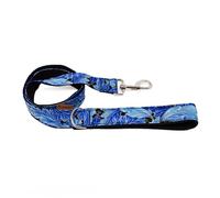 candyPet - Dog Leash - 120 cm Cotton with Soft Shell Padded Handle, Acanthus