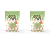 Candyshack Shack Sugar Free Rosy Apples 120 grams, Red and Green (Pack of 2)