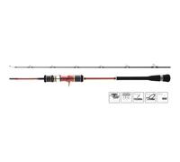 Cane boat Hearty Rise Slow Jigging IV 340g Noir 1,76 m