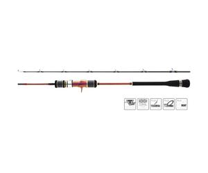 Cane boat Hearty Rise Slow Jigging IV 800g Noir 1,59 m