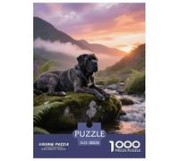 Cane Corso, 1000-piece Jigsaw Puzzle, Challenging Yet Relaxing Game, Great for Display Or Thoughtful Gifting, Suitable for Ages 12+, Pet Dog, 38x26cm/1000pcs