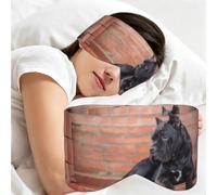 Cane Corso Big Black Dogs Pets, Sleep Mask for Home Travel, Full Eye Covers Light Blocking Eye Mask Sleep Eye and Ear Muffs