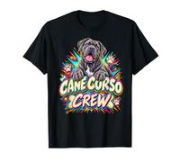 Cane Corso Crew Cartoon Comic Dog Lover Graphic T-Shirt