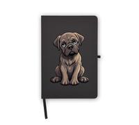 Cane Corso Cute Dog Puppy Notebook, Blank Pages, Faux Leather Cover, Planner, Journal, Workbook