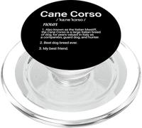 Cane Corso Dog Definition Dog Mom The Dog Breed Cane Corso PopSockets PopGrip for MagSafe