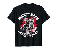 Cane Corso Dog Mighty Bark Loving Heart T-Shirt