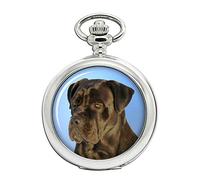Cane Corso Full Hunter Pocket Watch
