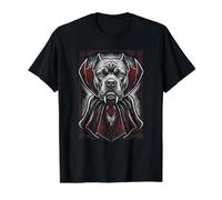 Cane Corso Halloween Dracula Vampire Value Graphic T-Shirt, Men, Black, M
