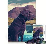 Cane Corso Italiano Nature Jigsaw Puzzles for Adults1000 Pieces Memory Training Serene Escape Flawless Cut Birthday Gift (50x75cm)