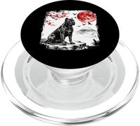Cane Corso Japan Style Sakura Cherry PopSockets PopGrip for MagSafe