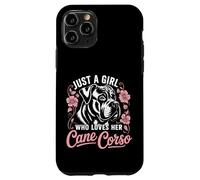 Cane Corso Just A Girl Who Loves Her Cane Corsos Dog Case for iPhone 11 Pro