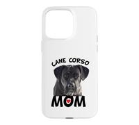 Cane Corso Mom Black Italian Mastiff Dog Gift Case for iPhone 15 Pro Max
