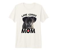 Cane Corso Mom Black Italian Mastiff Dog Gift Premium T-Shirt