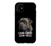 Cane Corso Mom - Black Italian Mastiff Graphic Dog Owner Case for iPhone 11
