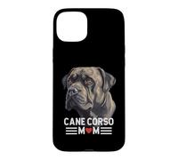 Cane Corso Mom - Black Italian Mastiff Graphic Dog Owner Case for iPhone 15 Plus