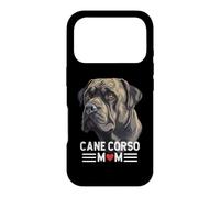 Cane Corso Mom - Black Italian Mastiff Graphic Dog Owner Case for iPhone 17 Pro