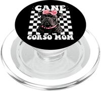 Cane Corso Mom Dog Mama Mother's Day Coquette Bow Pink PopSockets PopGrip for MagSafe