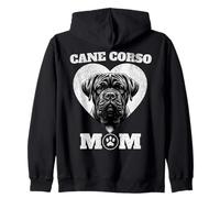 Cane Corso Mom Zip Hoodie