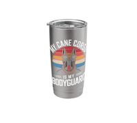 Cane Corso My Cane Corso is My Bodyguard Stainless Steel Insulated Tumbler