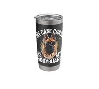 Cane Corso My Cane Corso is My Bodyguard Stainless Steel Insulated Tumbler