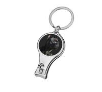 Cane Corso Nail Clipper Portable Metal Fingernail and Toenail Clippers Cutters with Bottle Opener Keychain