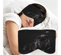Cane Corso Pets Puppy Black Cane Corso, Sleep Mask for Home Travel, Full Eye Covers Light Blocking Eye Mask Sleep Eye and Ear Muffs