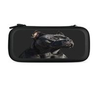 Cane Corso Storage Bag Compatible with Switch Portable Carrying Case Protector Bags with 15 Games Accessories