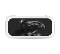 Cane Corso Storage Bag Compatible with Switch Portable Carrying Case Protector Bags with 15 Games Accessories