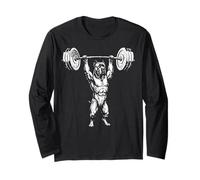 Cane Corso Weightlifting Fitness Long Sleeve T-Shirt