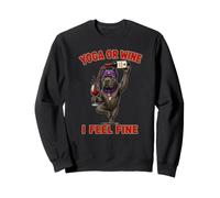 Cane Corso Yoga or Wine I Feel Fine - DIGOR funny Sweatshirt