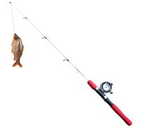 Cane Da - Short Ice Rod - Fibreglass Material | Ultra Short Winter Set 24 Inch 59 G, Ceramic Guide Design For Cold Lakes And Outdoor Ponds