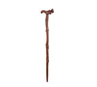 Cane Elderly Crutches Solid Wood Walking Stick Fine Carving Faucet Handle Implied Auspicious Elderly Supplies Walker 92 cm Long Can be truncated as Needed beautiful scenery