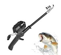 Cane | Ergonomic Folding Handle, Complete for Children | For Perch Trout Fish Cat, Saltwater Water Pier River Stream Pond