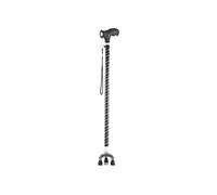 Cane for The Elderly with A Four-Legged, Lightweight and Non-Slip Multifunctional for The(Black)