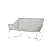 Cane-line Breeze sofa 2-seater weave White grey