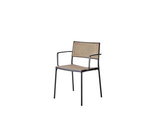 Cane-line - Less Chair French rattan, natural - Black