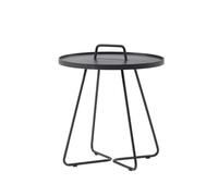 Cane-line - On The Move Side Table Large, Black - Black