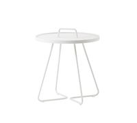 Cane-line - On The Move Side Table Large, White - White
